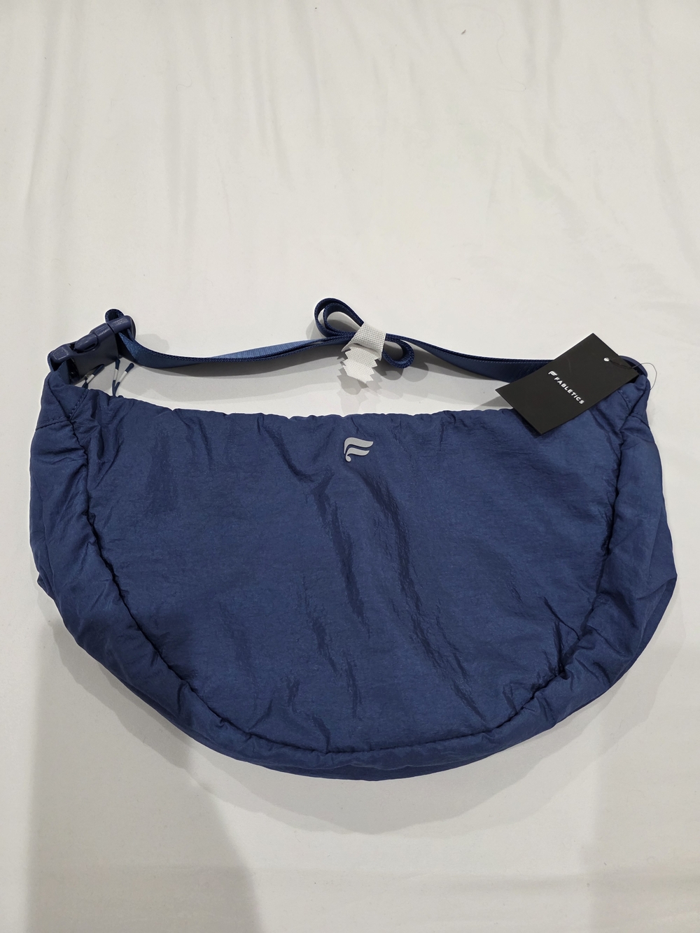 Fabletics Navy Crescent Shoulder Bag